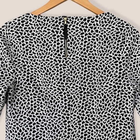 Alfred Sung Stretch 3/4 Sleeve Textured Top - Picture 7 of 10